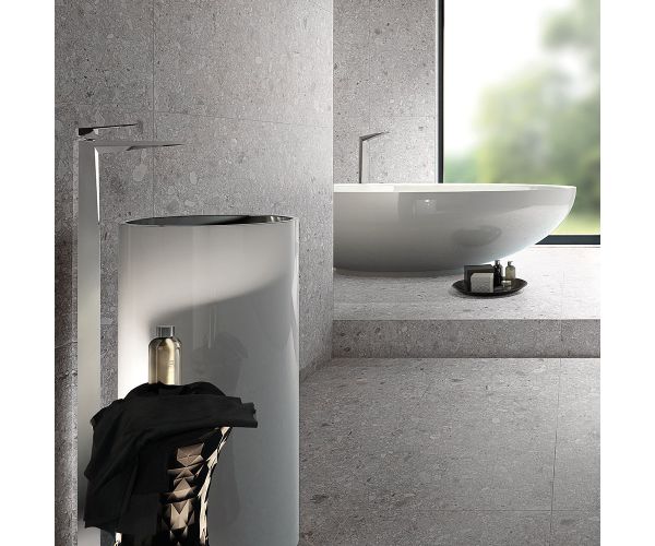 Tile - Ceramic-12''x24'' Pietre Di Paragone Gré Grigio Nat
