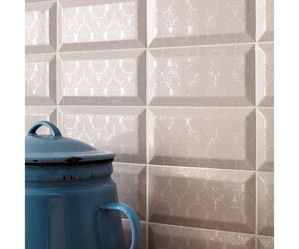 Tile - Ceramic-3''X6'' Minimarmi Cipria Trama