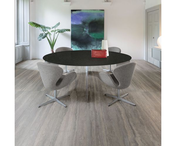 Tile - Ceramic-12X24 Mystone Travertino Silver Nat. Rt