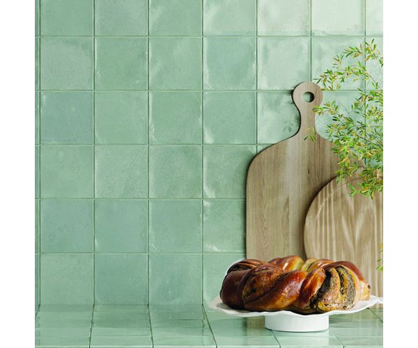 Tile - Ceramic-4X4 Marrakech Sea Water Glossy