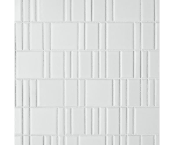 Mosaic-1970'S Brick White