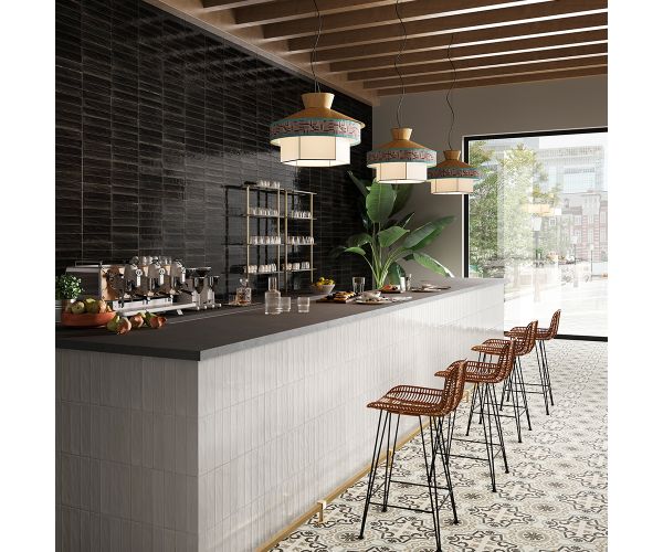 Tile - Ceramic-2.5X9.5 Lume Black Lux