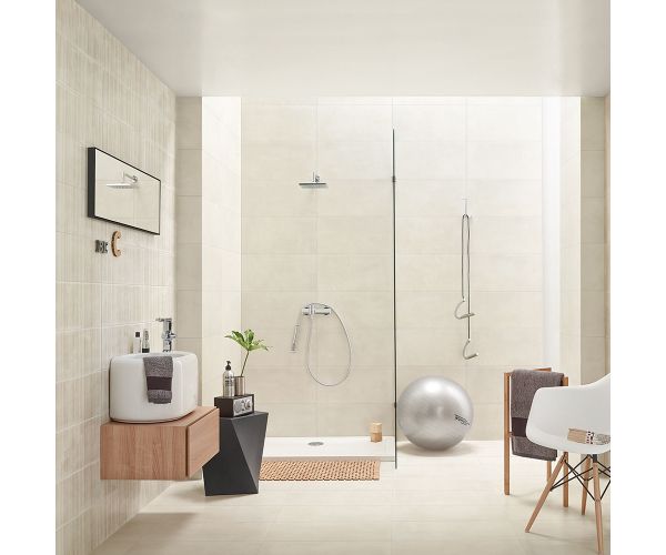 Tile - Ceramic-8''x24'' Ground White