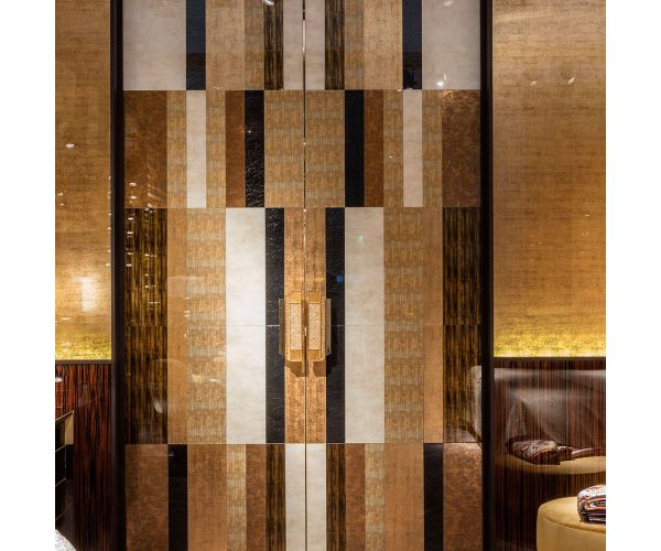 Slab - Ceramic-VETRITE 6mm PERGAMINO GOLD (47.25X110.25in)