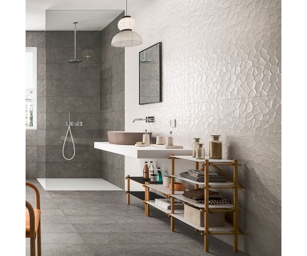 Tile - Ceramic-12''x24'' Color Code Bianco Sat. Rt