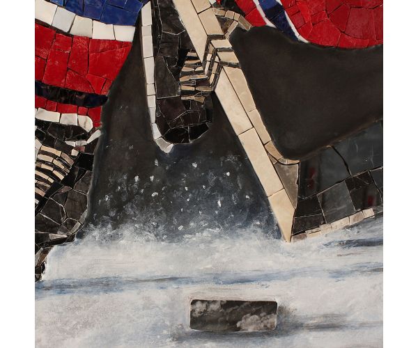 Fabrication CIOT - Studio-Omaggio Hockey Maurice Richard 1 - 24.38''x36.5''