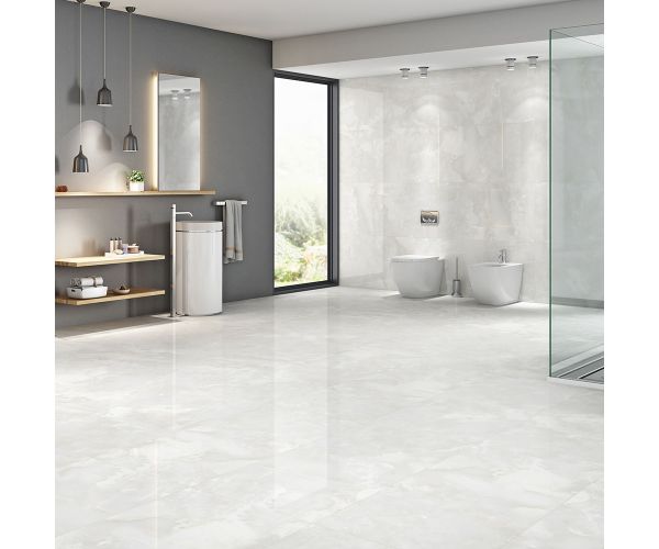 Tile - Ceramic-32X32 Tapi Onyx Bianco Lev. Rt