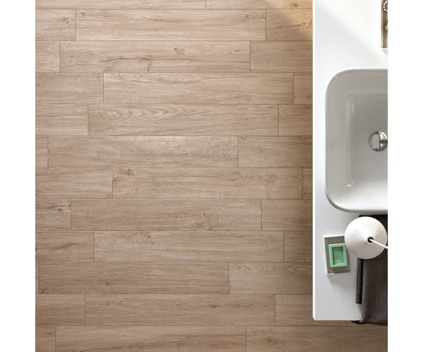 Tile - Ceramic-6''x36'' Woodpassion Taupe Nat.