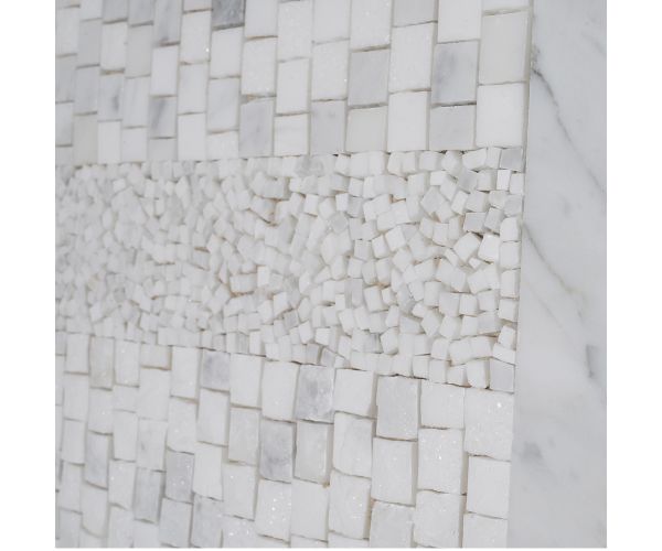 Fabrication CIOT - Studio-Abstracto Caselle Bianco 1C - 56X56