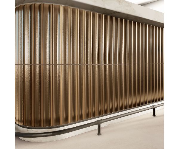 Tile - Ceramic-7X16 Jazz Copper Glossy