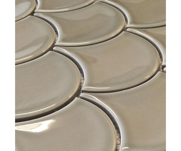 Mosaic-2.5X3.75 Essenza Esagona Grigio Chiaro