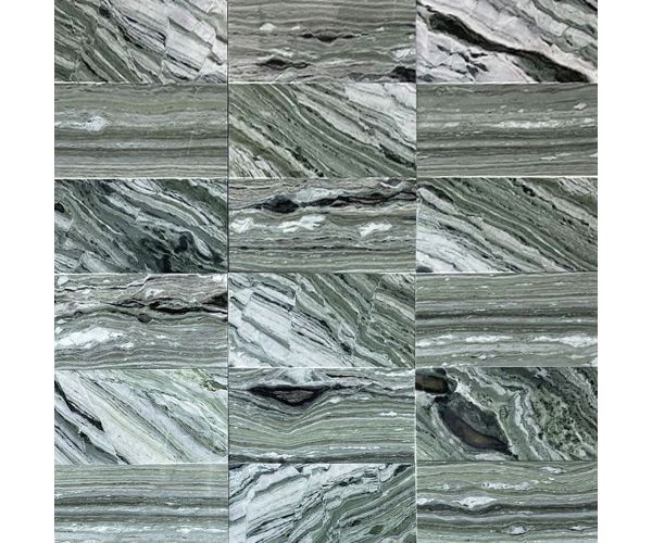 Tuile-Pierre et autres-12X24 Cloudy Green Polished