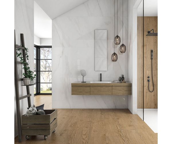 Tile - Ceramic-48X48 Lenci Blanco Lev.