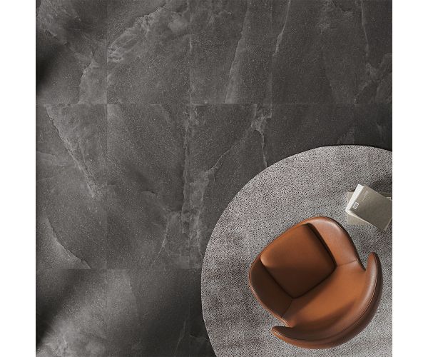 Tile - Ceramic-24X48 Salt Stone Black Iron Nat. Rt