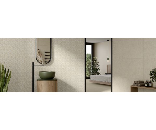 Tuile-Céramique-24X48 Dama Sand Decor Mat Rt