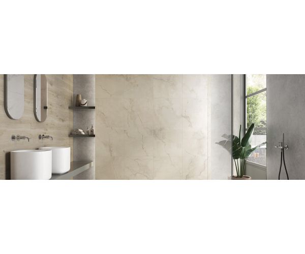 Tuile-Céramique-24X24 Creta Cream Matt Rt