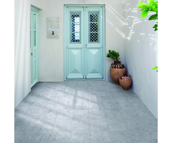 Tile - Ceramic-8X8 Kalkstone Grey Str