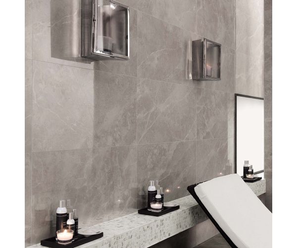 Mosaic-1.38''x1.38'' Marvelpro Grey Fleury Mosaico Nat.