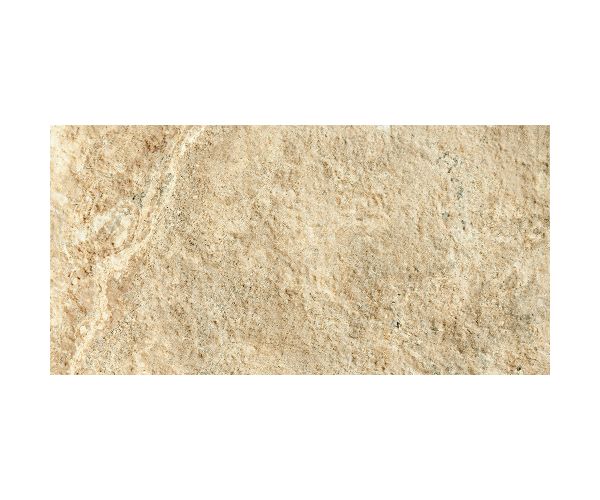 Tile - Ceramic-12X24 Earthstone Travertine Cross Cut Cream Paver 3/4