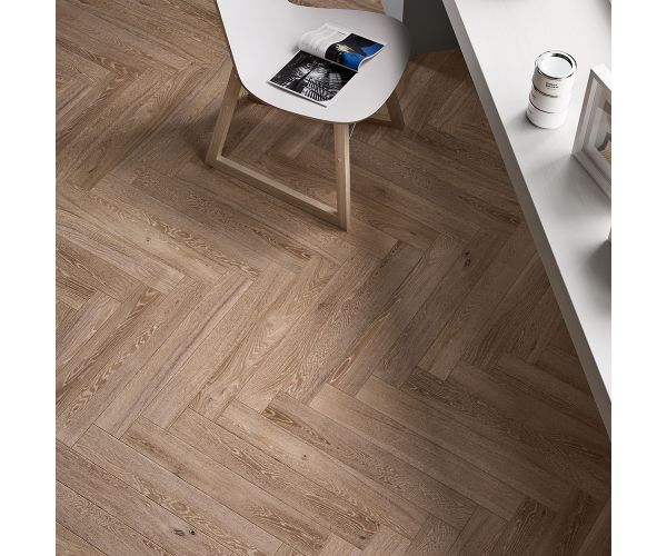 Tile - Ceramic-4''x27.6'' Treverkcharme Brown Nat.