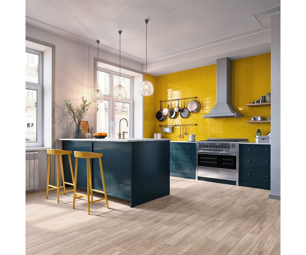 Tile - Ceramic-12X18 Revival Blue Bright Nat.