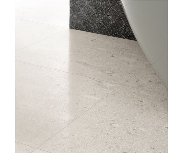 Tile - Ceramic-24X24 Moonstone Stone White Lap. Rt