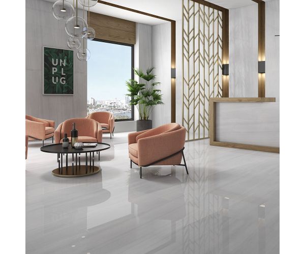 Tile - Ceramic-24''x48'' Macael Blanco Polished Rt