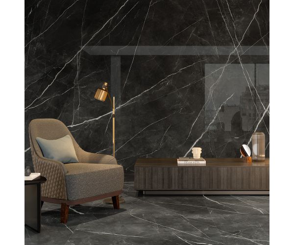 Tile - Ceramic-24X48 Marvel Gala Calacatta Black Lev. Rt