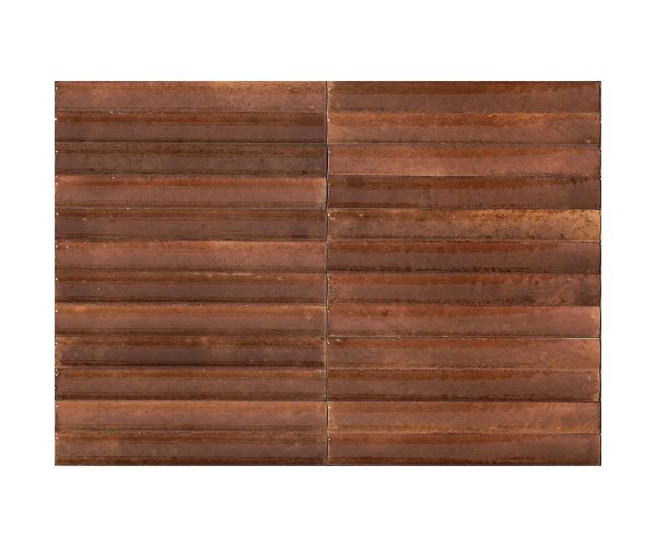 2.5X9.5 Lume Caramel Struttura 3D Swing Lux Tuile-Céramique-2.5X9.5 Lume Caramel Struttura 3D Swing Lux