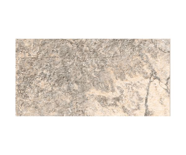 Tile - Ceramic-24X48 Earthstone Travertine Cross Cut Silver Paver 3/4