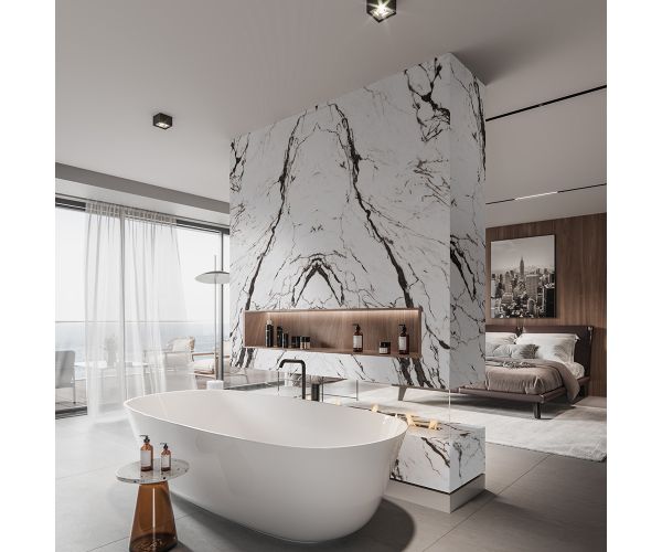 Slab - Ceramic-NEOLITH CLASSTONE 6mm SAN SIMONE POL (59X126in)