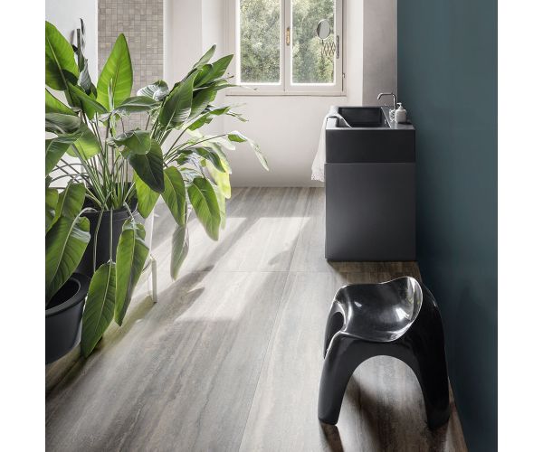 Tile - Ceramic-12X24 Mystone Travertino Silver Nat. Rt