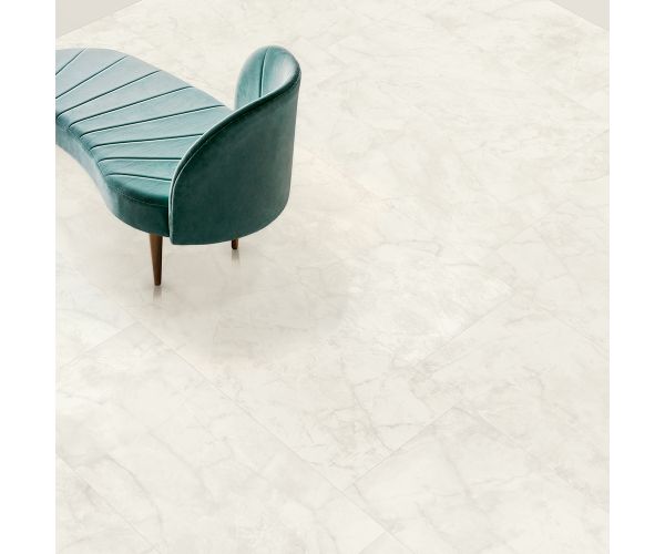 Tile - Ceramic-24X24 Alabastro Bianco Lev. Rt