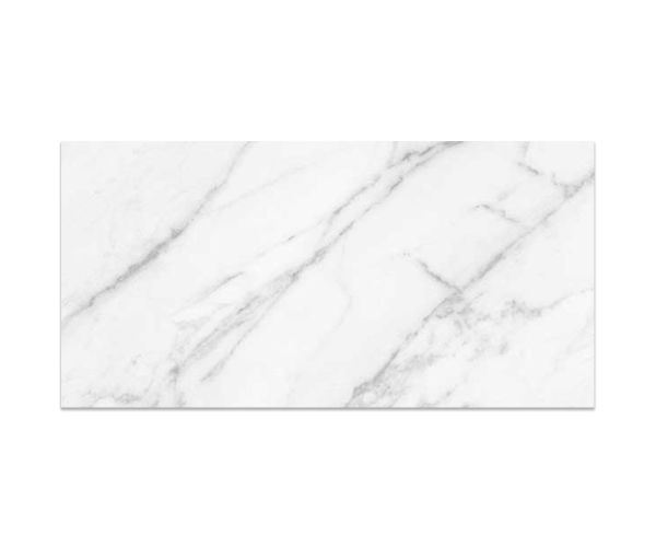 Tile - Ceramic-12.25''x24'' Statuary White Nat.