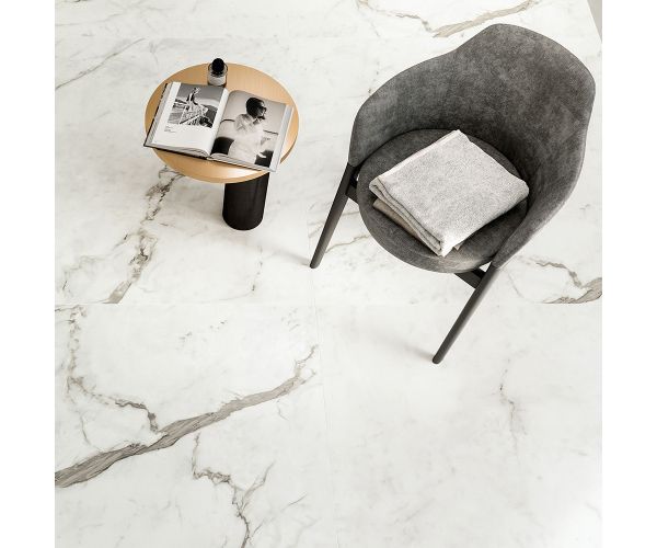 Mosaic-1.25X1.25 Marvel Shine Statuario Supremo Mosaico Matt