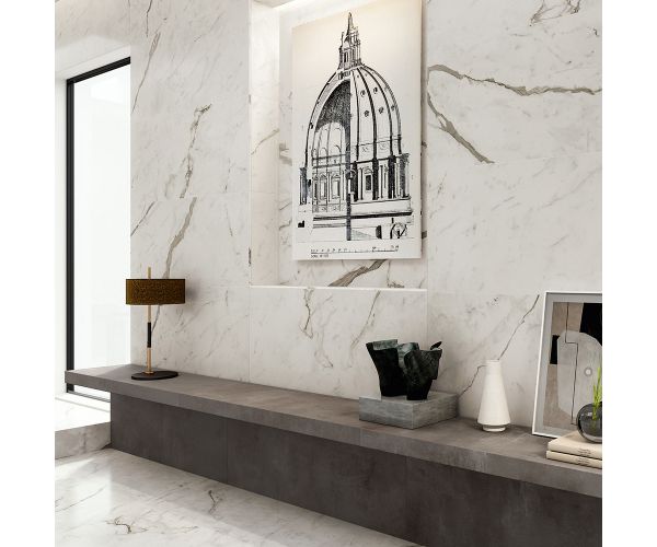 24X24 Marvel Shine Statuario Supremo Nat. 24X24 Marvel Shine Statuario Supremo Nat.