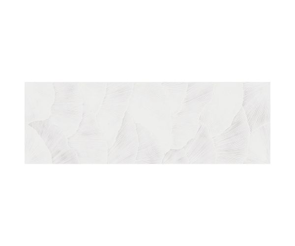 Tuile-Céramique-12X36 Santorini Art White Matt Rt