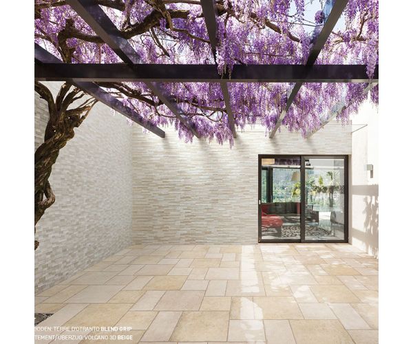 Tile - Ceramic-6X24 Volcano 3D Beige