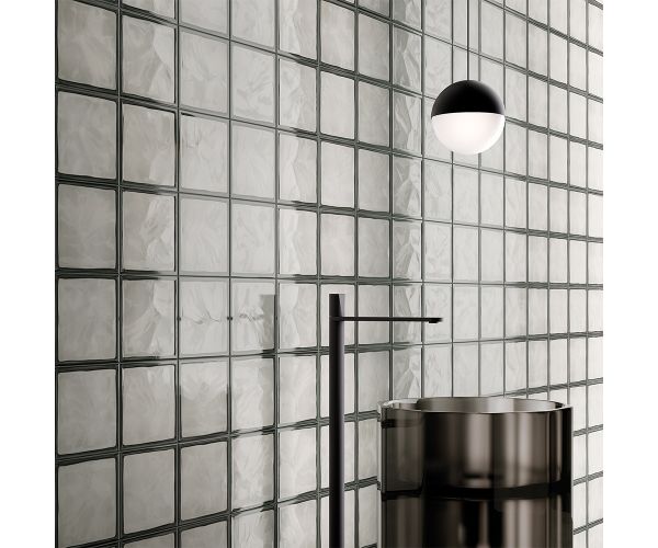 Tile - Ceramic-8X8 Glass White