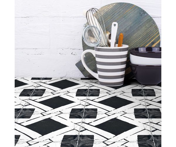 Tile - Ceramic-8''x8'' Re-Style White