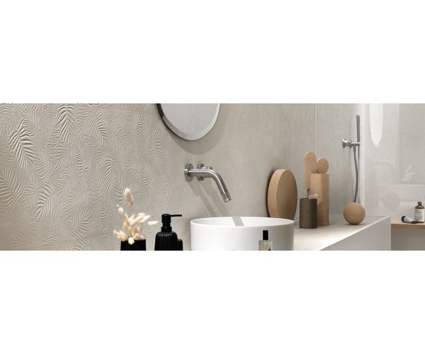 Tuile-Céramique-16X32 3D Wall Carve Whittle White