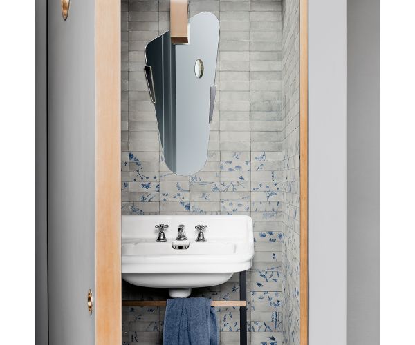 Tile - Ceramic-2X6 Rice Grigio Lux