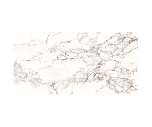 Slab - Ceramic-Gigantec 12mm New Arabescato A Bookmatch Lev (63X126in)