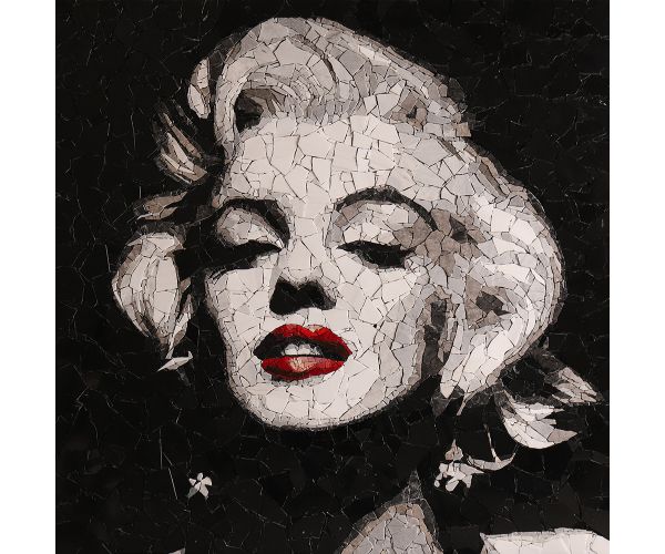 Fabrication CIOT - Studio-Icon Marilyn Monroe 1 - 48X48