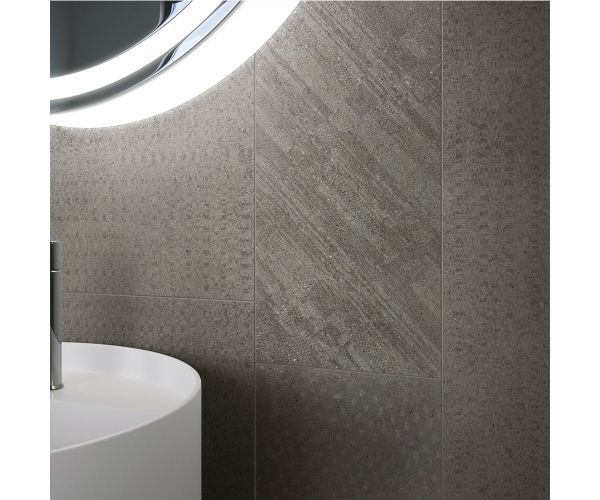 Tuile-Céramique-24''x24'' Evolution Dark Nat. Rt