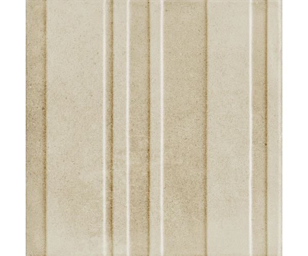 Tile - Ceramic-8X8 Artcraft Struttura 3D Bande Calce