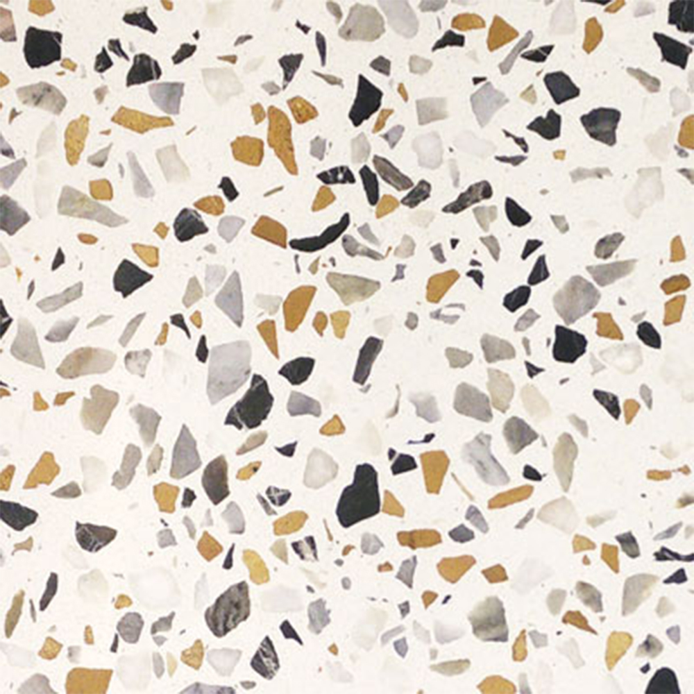 Terrazzo Collection Urban White Polished 3/4